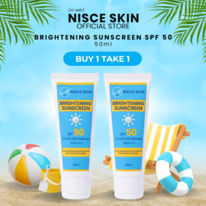 NISCE SKIN Brightening Sunscreen SPF50 50ml