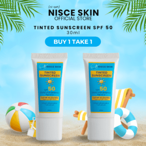 NISCE SKIN Tinted Sunscreen SPF50 30ml