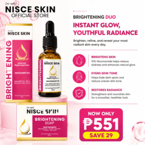 NISCE SKIN Brightening Glow Duo