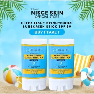 BUY 1, TAKE 1 NISCE SKIN Ultra Light Brightening Sunscreen Stick SPF60 15g