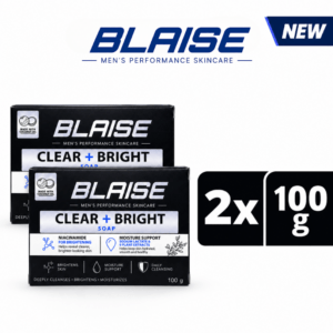 BLAISE Clear + Bright Soap Twin Pack 2x100g